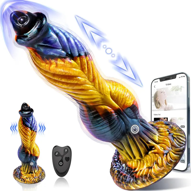 Phoenix Fantasy Thrusting Monster Dildo