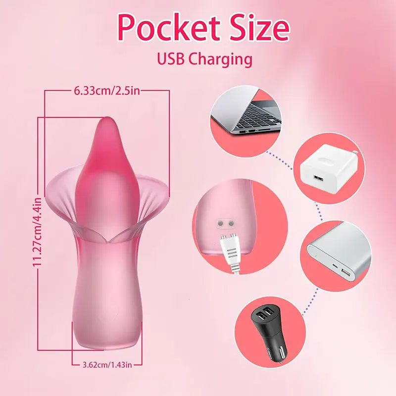 Tongue Licking Vibrator