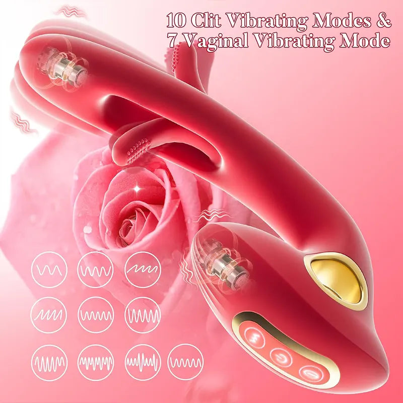 Tongue Slapping G-Spot Pleasure Vibrator