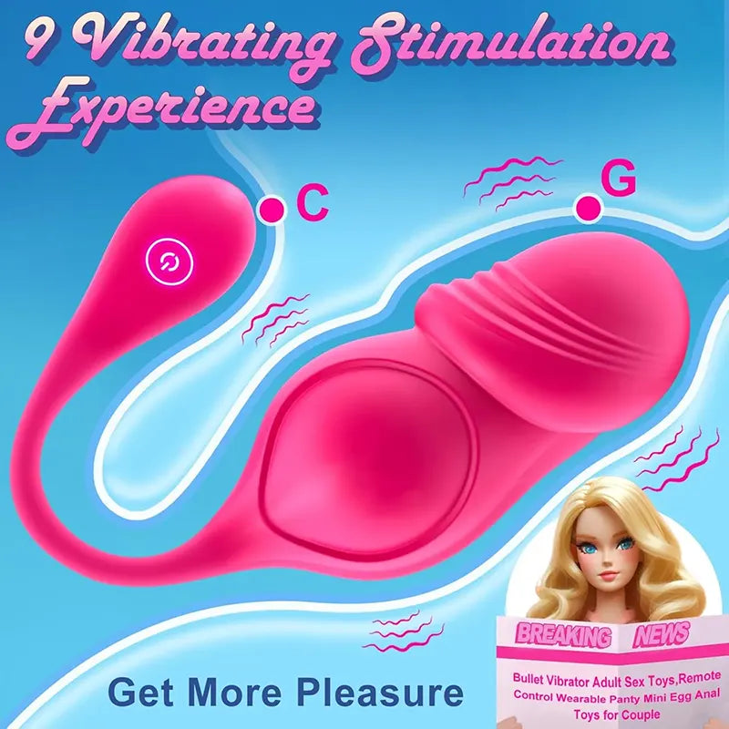 Bluetooth App-Controlled G-Spot Bullet Vibrator