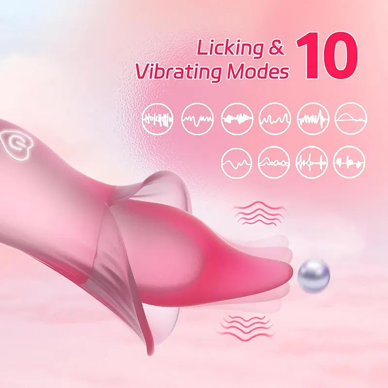 Tongue Licking Vibrator