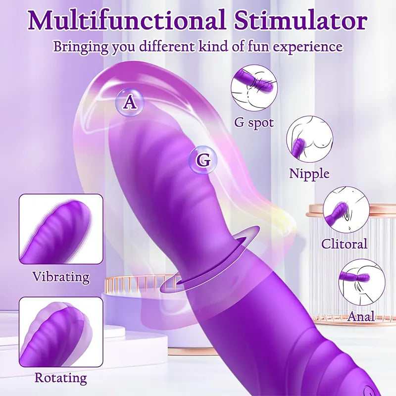 Wave Insertion Stimulation Vibrator
