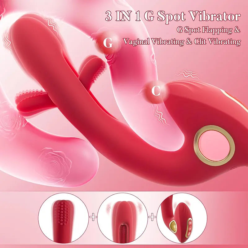 Tongue Slapping G-Spot Pleasure Vibrator