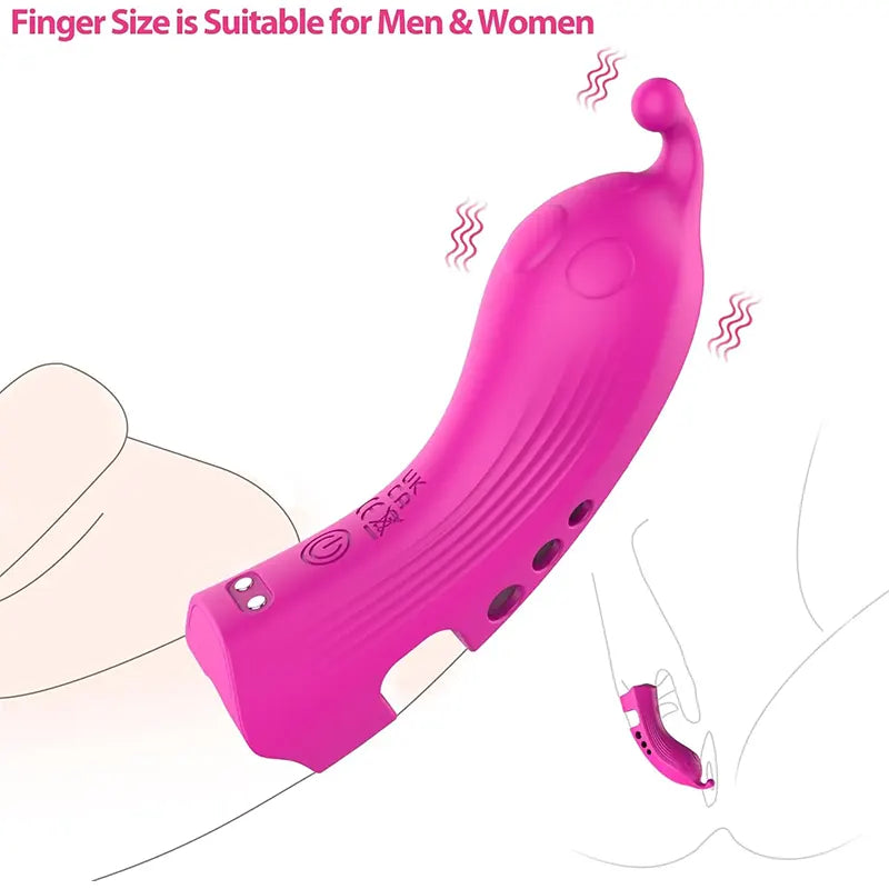VibrantTouch Finger Vibe - G-Spot, Clitoral, and Nipple Stimulator