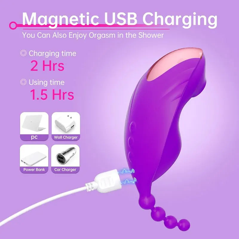 2 in 1 Sucking Clitoris G-spot Pleasure Sex Toys
