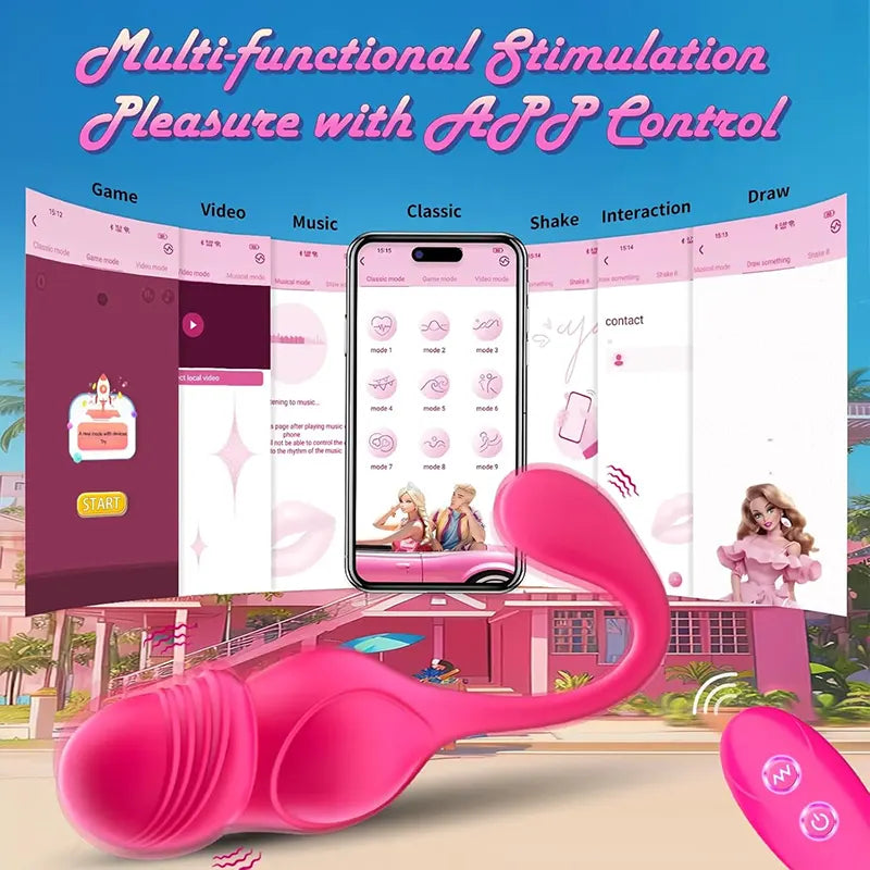 Bluetooth App-Controlled G-Spot Bullet Vibrator