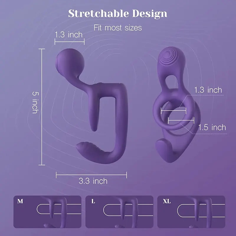 Vibratix Duo Couples Cock Ring