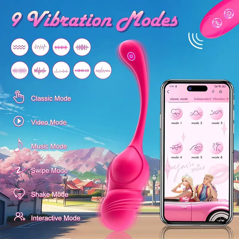 Bluetooth App-Controlled G-Spot Bullet Vibrator