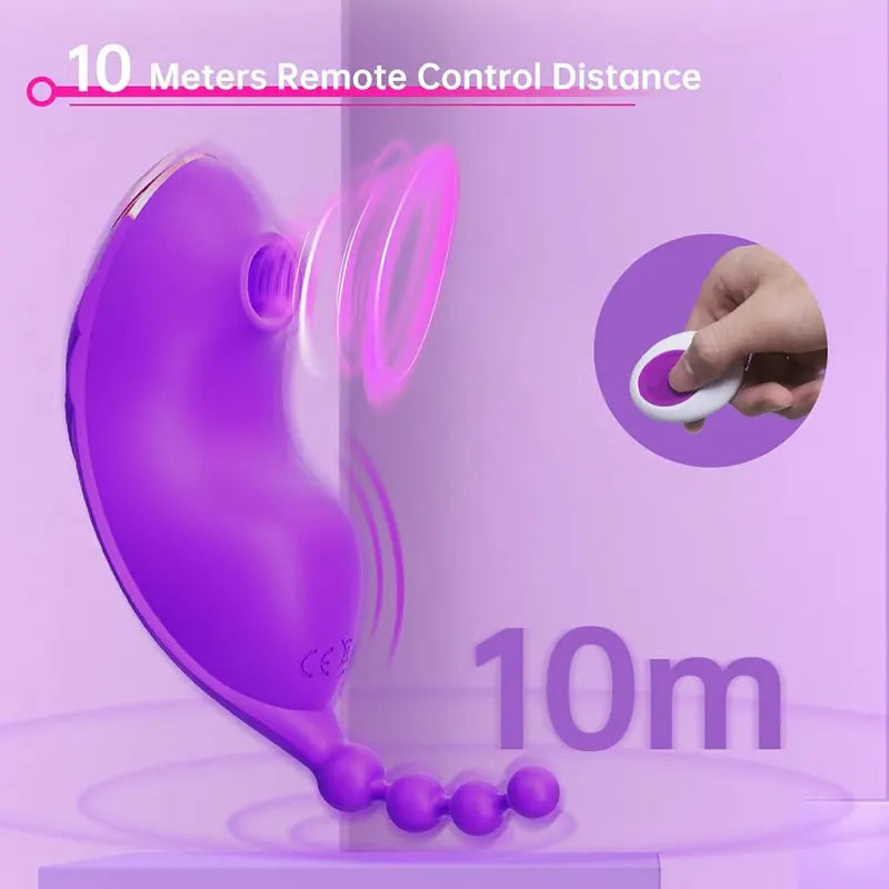 2 in 1 Sucking Clitoris G-spot Pleasure Sex Toys