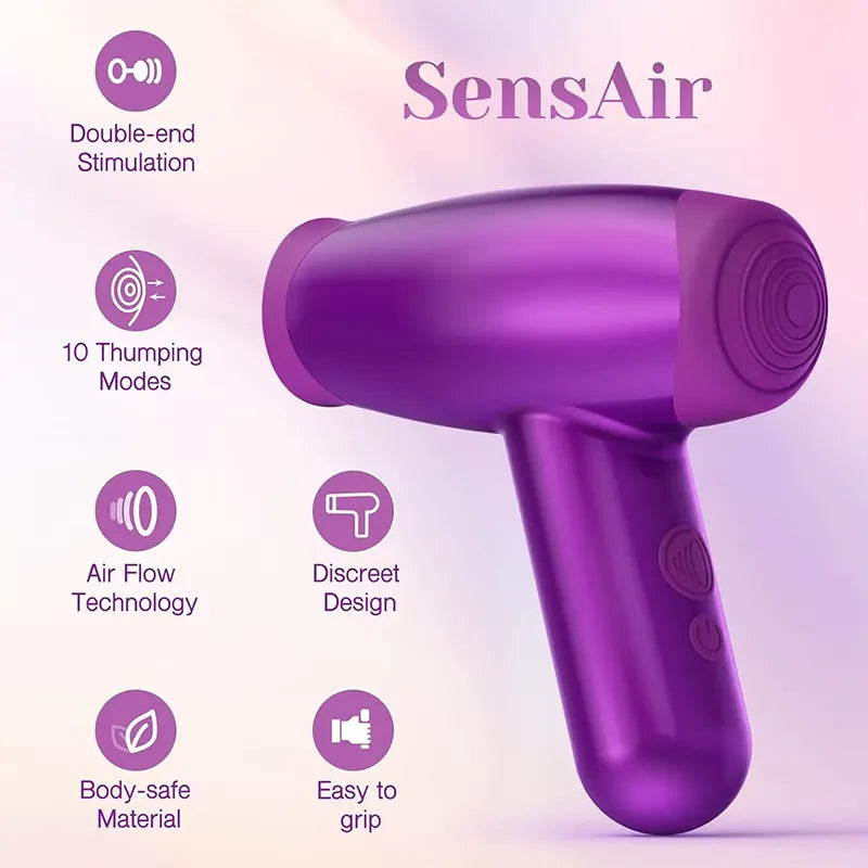 Vibe Pulse 2-in-1 Clit and Nipple Stimulator