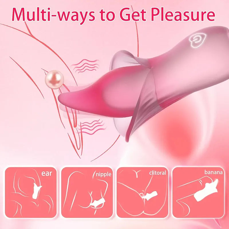 Tongue Licking Vibrator