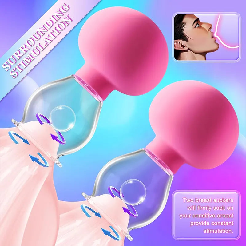 Silicone Nipple Suckers for Couples – 1 Pair Sensual Toys