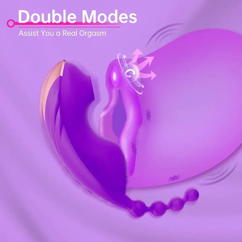 2 in 1 Sucking Clitoris G-spot Pleasure Sex Toys