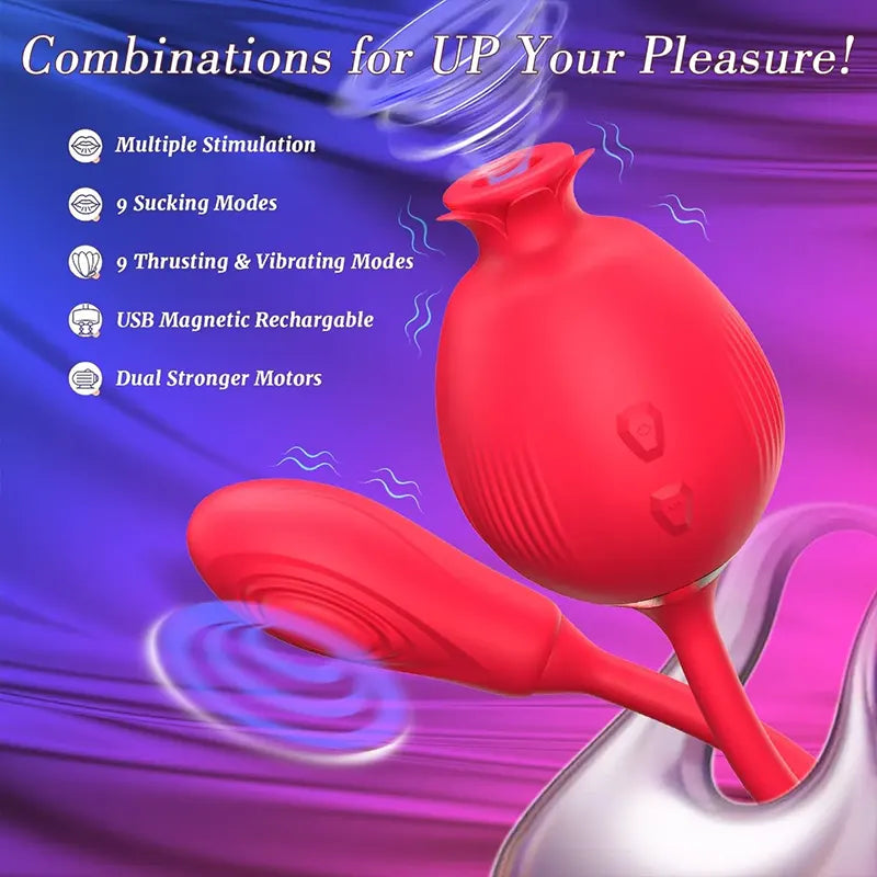 3-in-1 Pomegranate Pleasure Toy