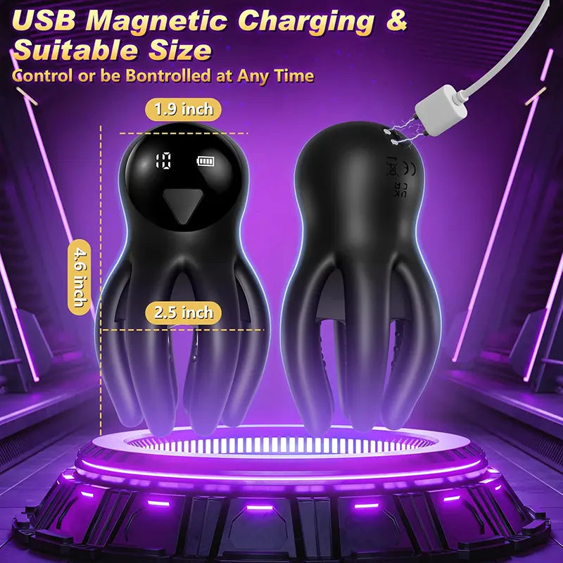 3-in-1 Male Octopus Penis Vibrator