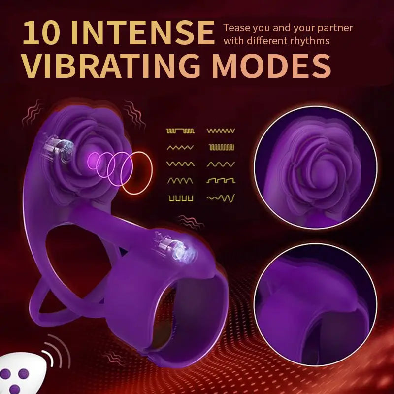 Rose_Remote_Locking_Cum_Cock_Ring