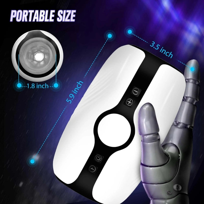 Multi-Function Male Masturbator with Suction & Vibration