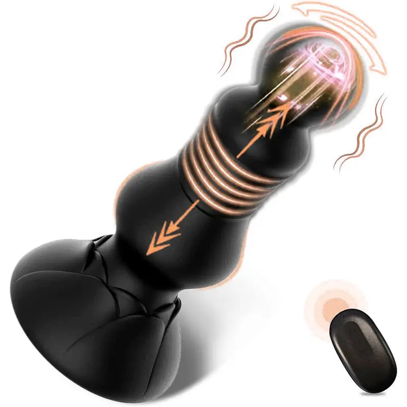 Remote_Control_Retractable_Rose_Vibrating_Anal_Plug
