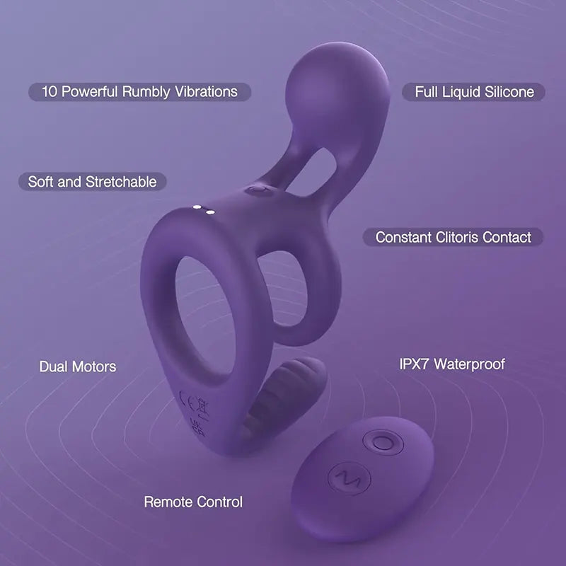 Vibratix Duo Couples Cock Ring