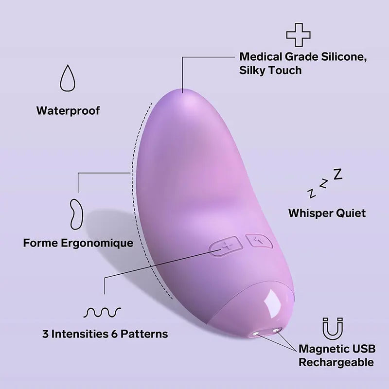 Female Tongue Orgasm Clitoral G-spot Vibrator