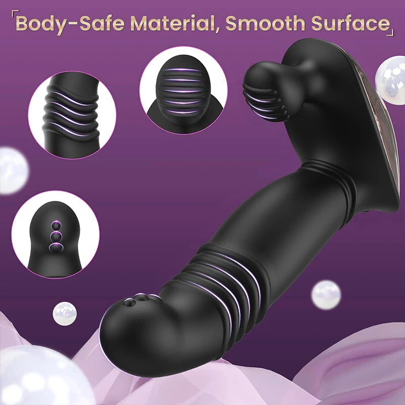 Tri-motor Strong Vibration Prostate Massager
