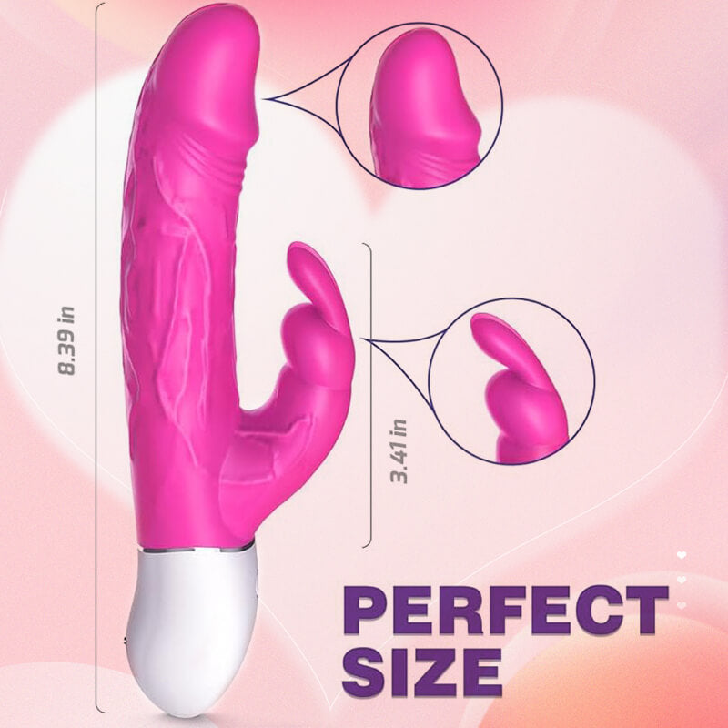 Rabbit Eared G-spot Clit Vibrator: Dual Stimulation