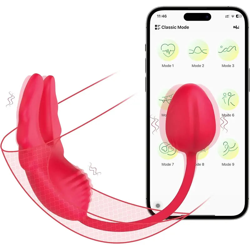 Wearable Remote Control G-Spot Vibrator