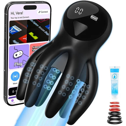 3-in-1 Male Octopus Penis Vibrator