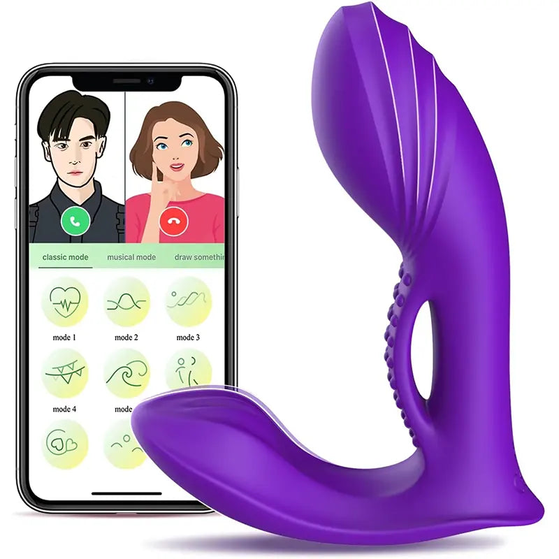 PleasureLink APP-Controlled Wearable G-Spot Vibrator