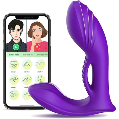 PleasureLink APP-Controlled Wearable G-Spot Vibrator