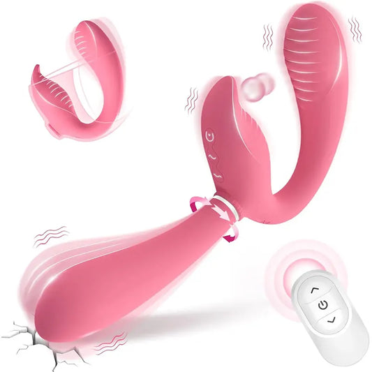 Couple's Dual Head Strap-on G-spot Vibrator