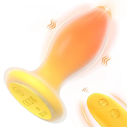 Vibrant Gradient Ergonomic Vibrating Anal Plug