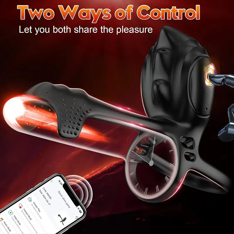 Dual Motor Vibrating Couples Ring