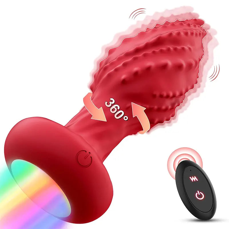 Remote Control Monster Rotating Anal Vibrator