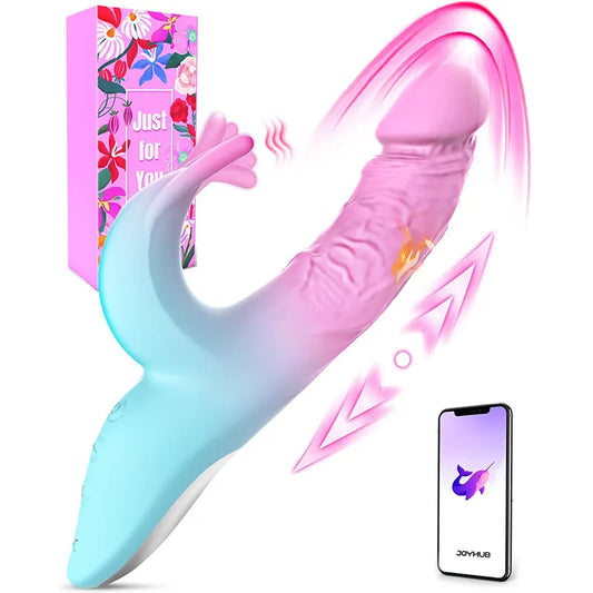 5 in 1 Rabbit Beat Heated Telescopic Shaker