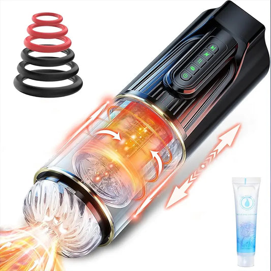 One-Touch Pleasure Male Stimulator