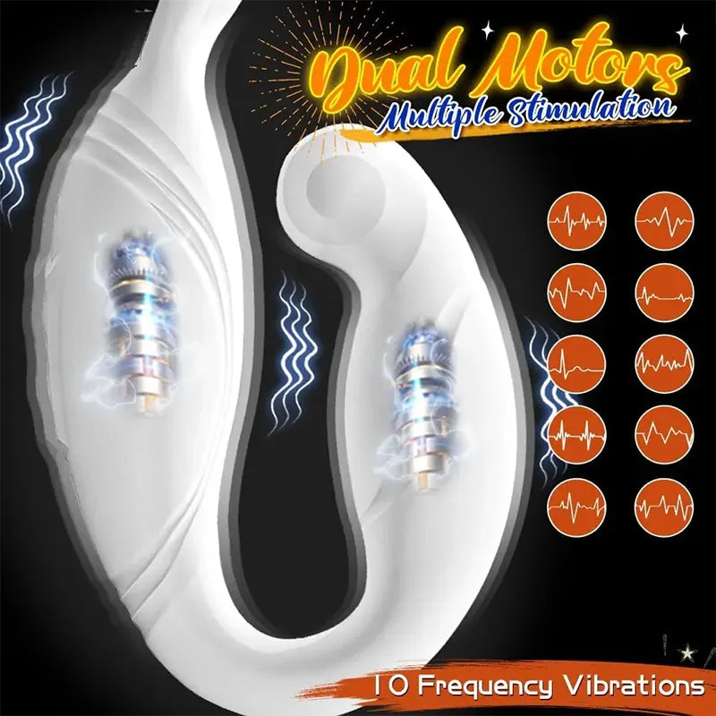 C-Type Wearable Vibration Prostate Stimulator