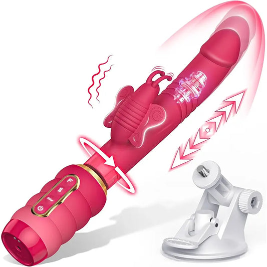 Butterfly Insertion G-Spot Dildo