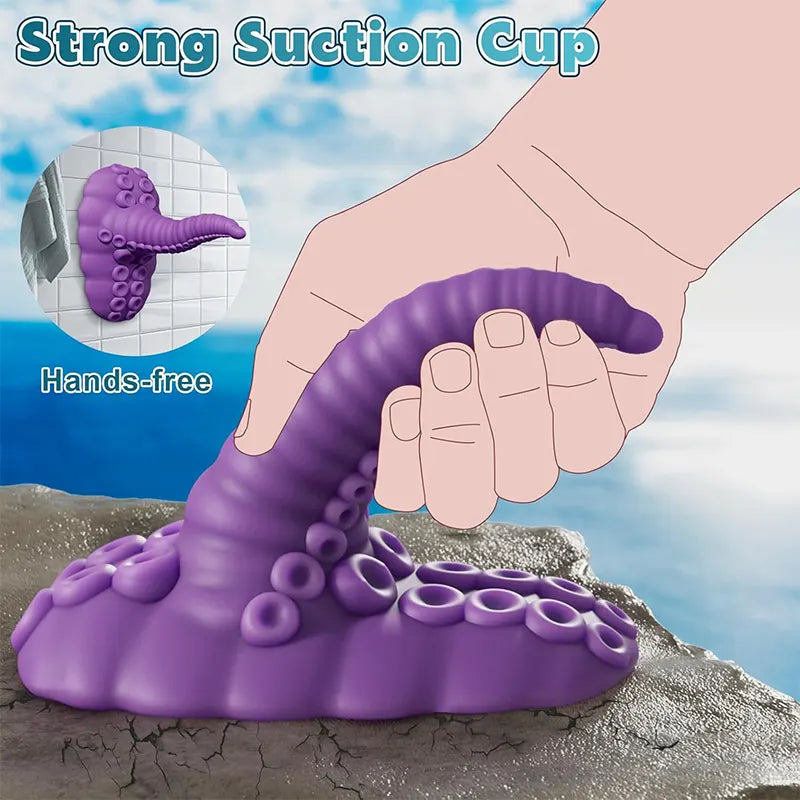 Remote Control Tentacle Sucker G-Spot Vibrator