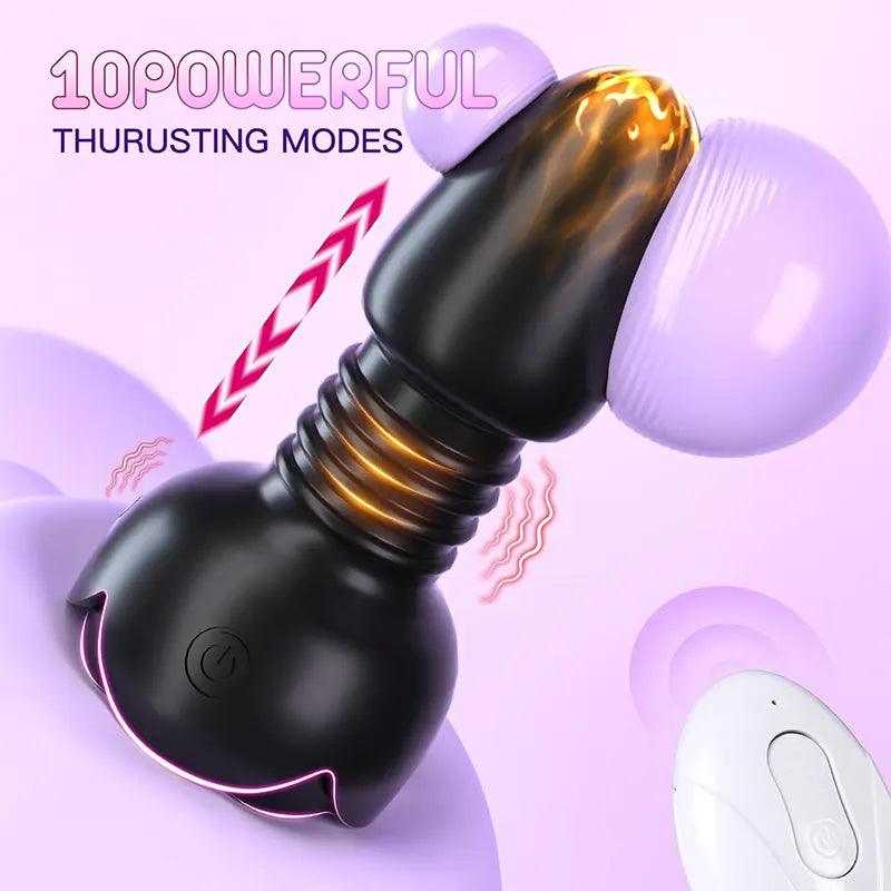 2-in-1 Electric Retractable Prostate Retractable Plugs