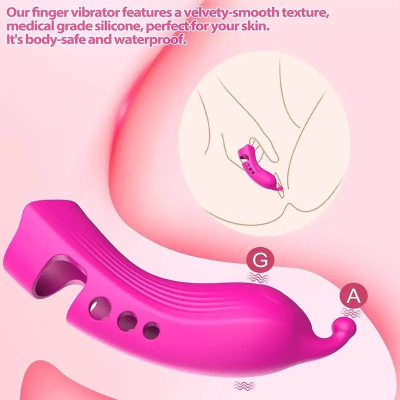 VibrantTouch Finger Vibe - G-Spot, Clitoral, and Nipple Stimulator