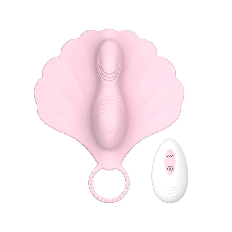 Shell Padded G-Spot Remote Control Vibrator