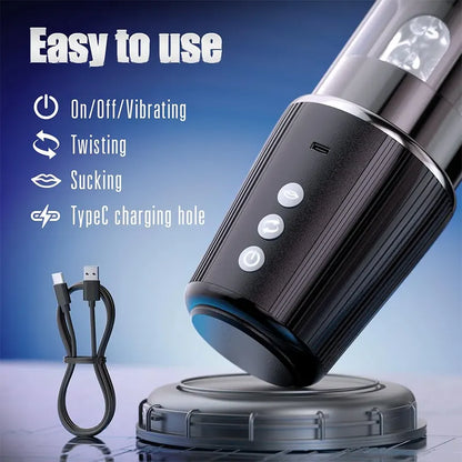 Versatile Pleasure Modes Automatic Male Masturbator