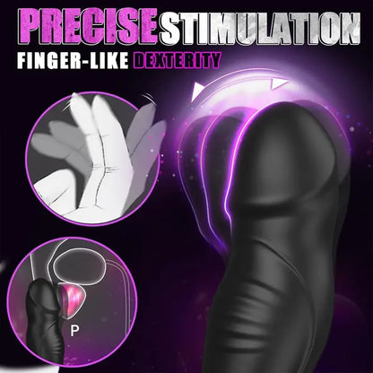 Prostate Massager with Oscillating Thrust & Vibration