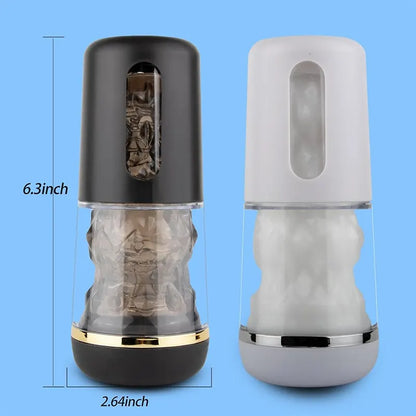 Lustful Sensation Transparent Sucking Masturbator Cup