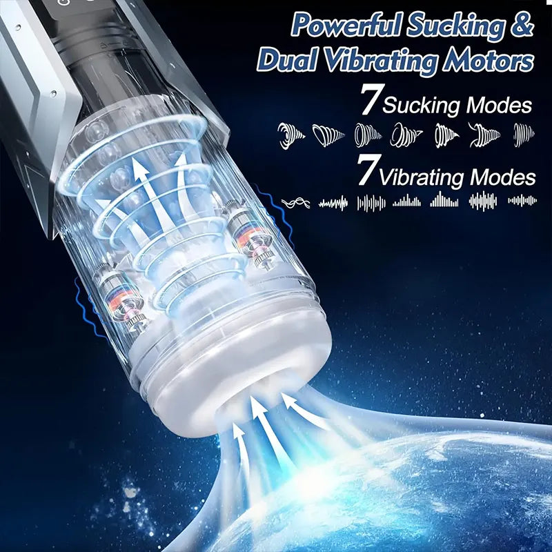 Ultimate Pleasure Automatic Male Masturbator Cup