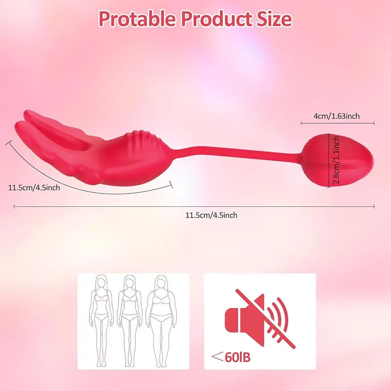 Wearable Remote Control G-Spot Vibrator