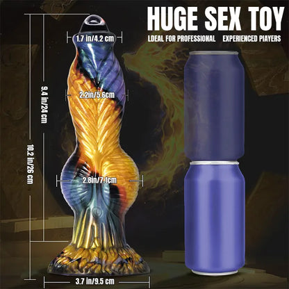 Phoenix Fantasy Thrusting Monster Dildo