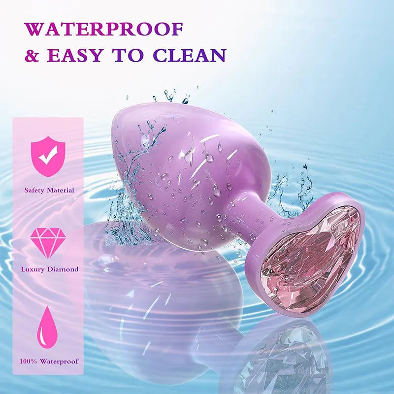 Small Heart Anal Plug – Beginner Friendly & Stylish Design