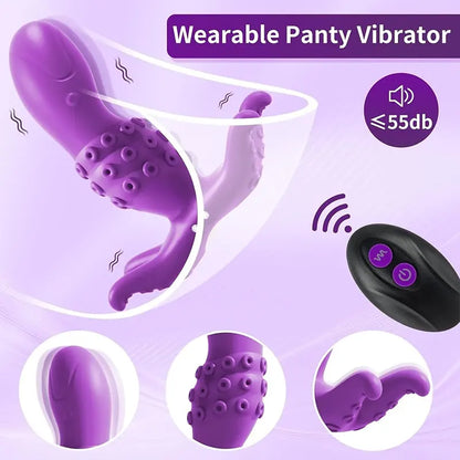 App-Controlled Octopus Tentacle G-Spot Vibrator